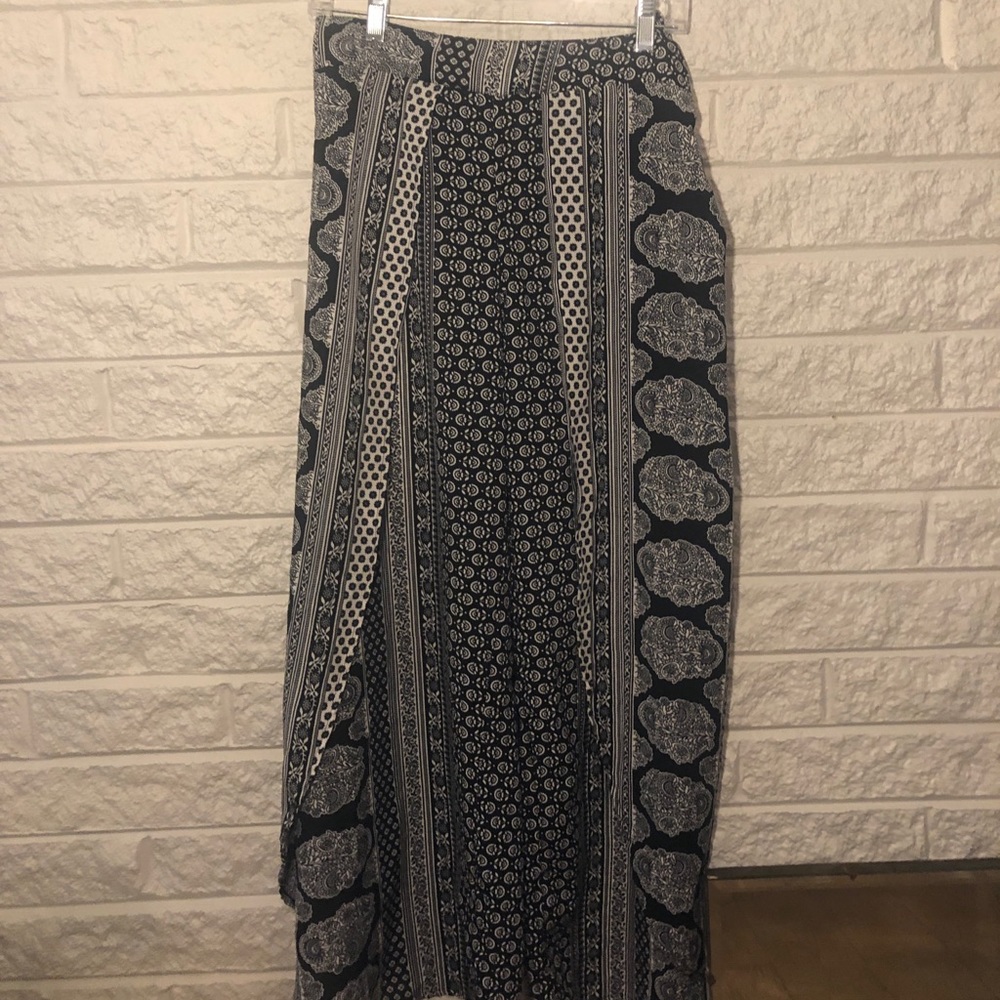 Elan flare pants with thigh split